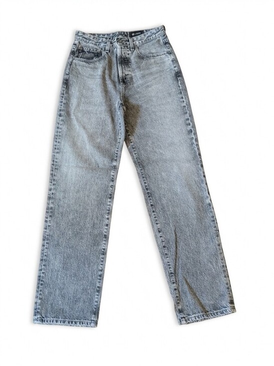 Ag Adriano Goldschmied Denim - AG Adriano Goldschmied Clove 26 Relaxed Vintage Straight Jeans Grey Acid NWOT